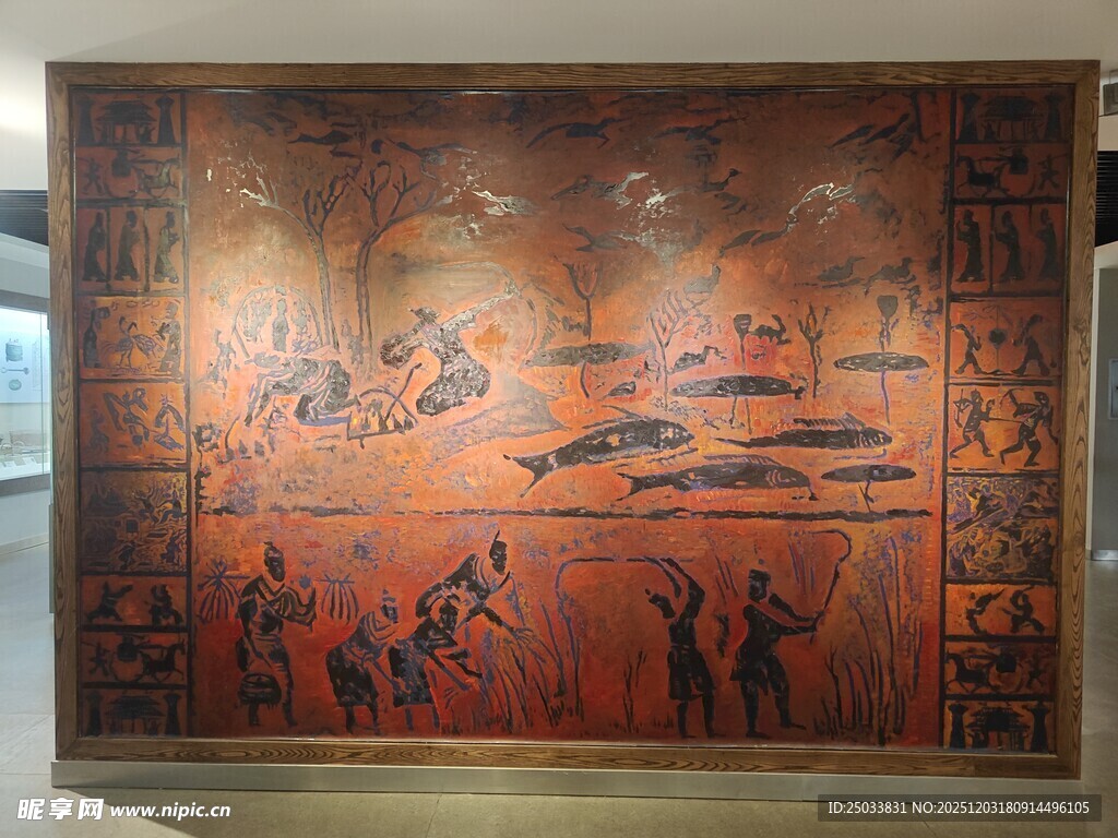 古代壁画艺术展示