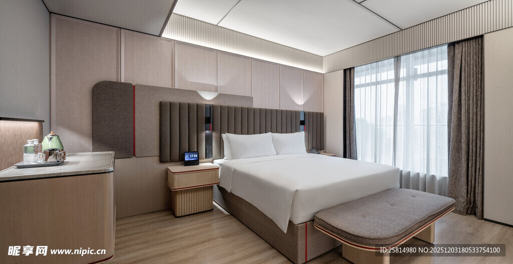 现代简约风格卧室空间