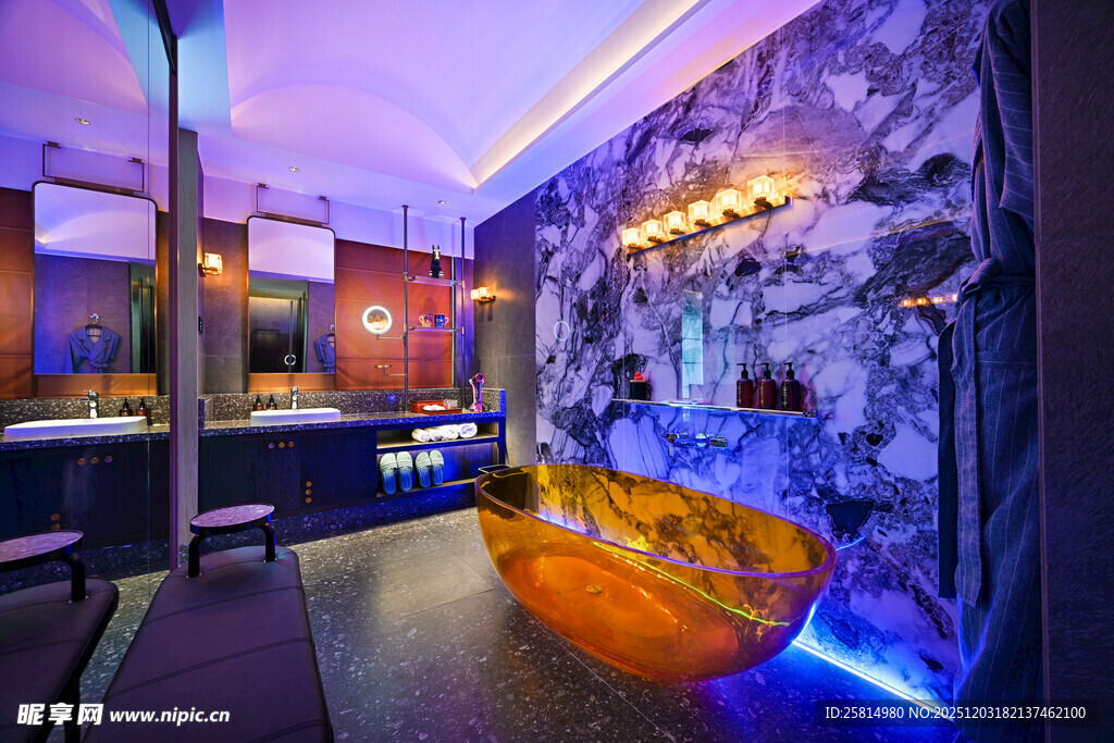 奢华现代风浴室设计