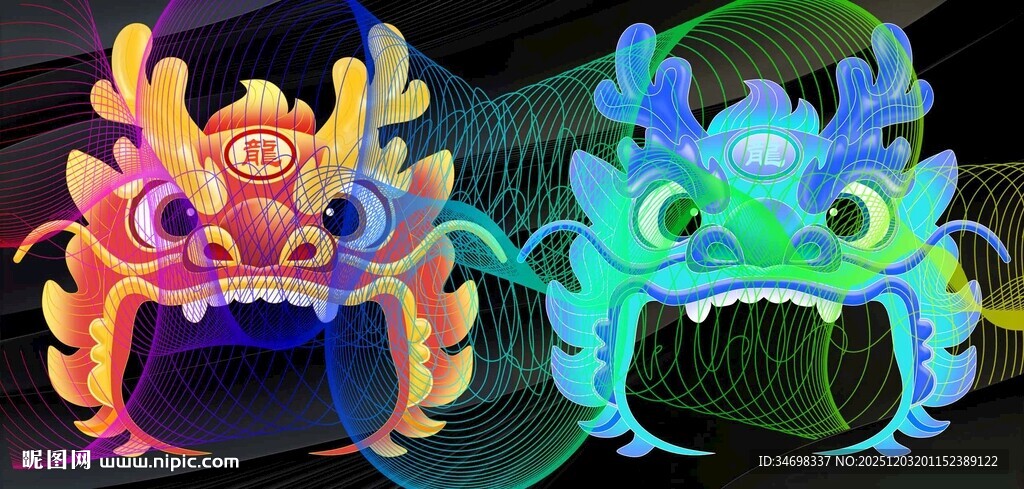 龙头拍照头套