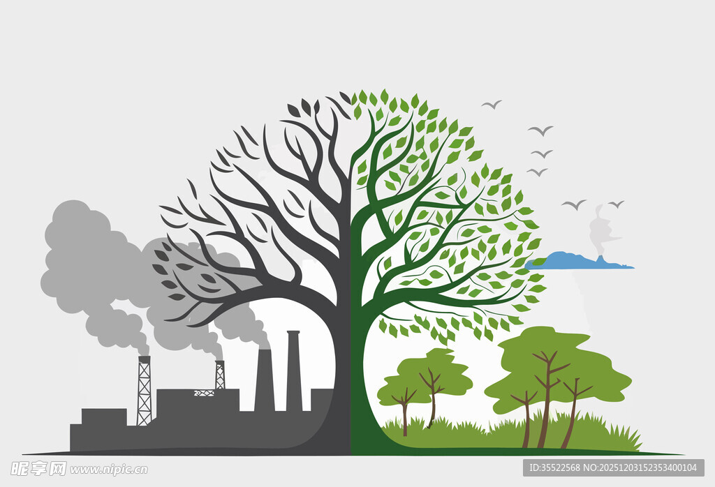 环保插图