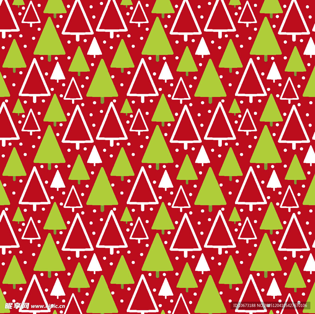 圣诞主题红绿图案背景