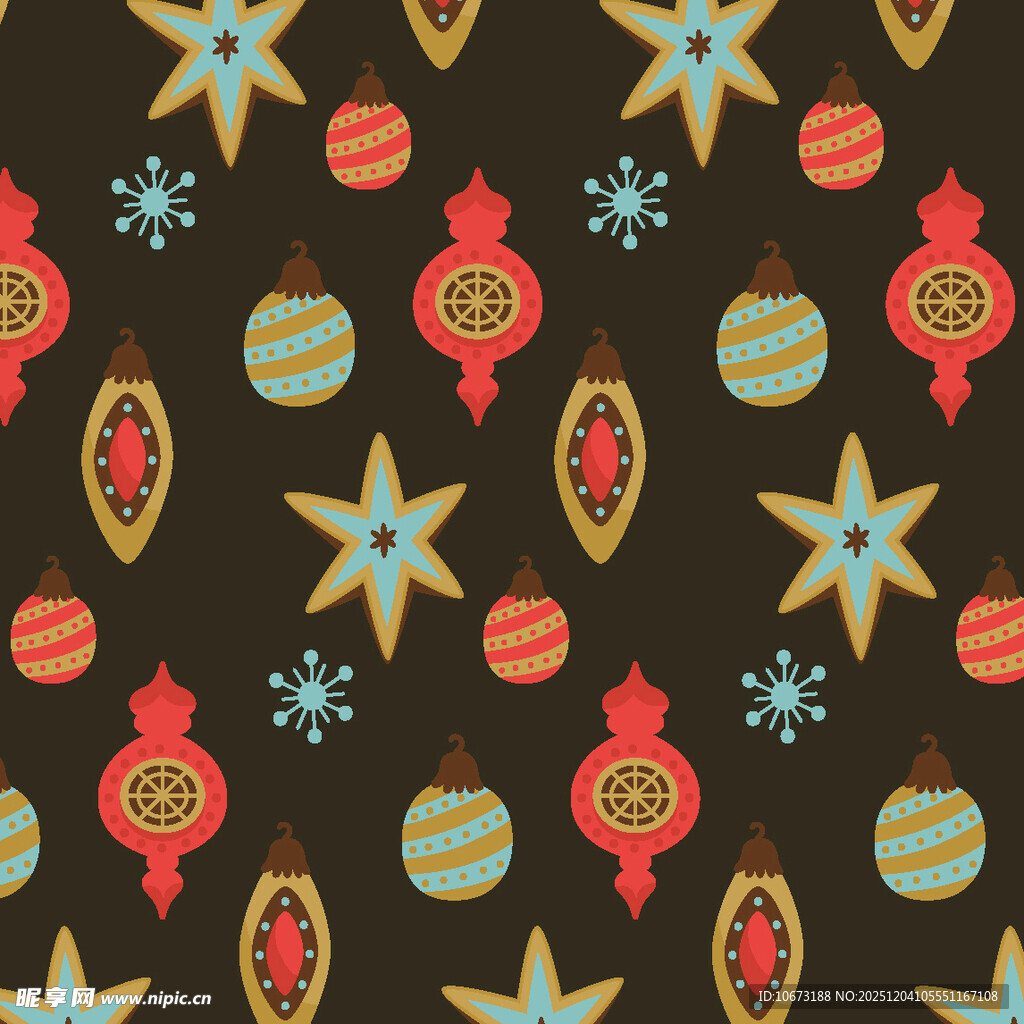 圣诞装饰图案背景纹理