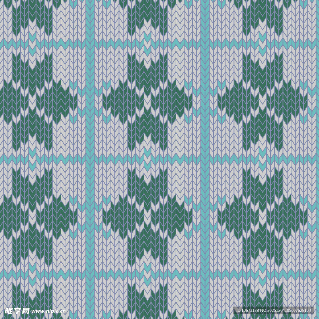 几何图案针织纹理背景