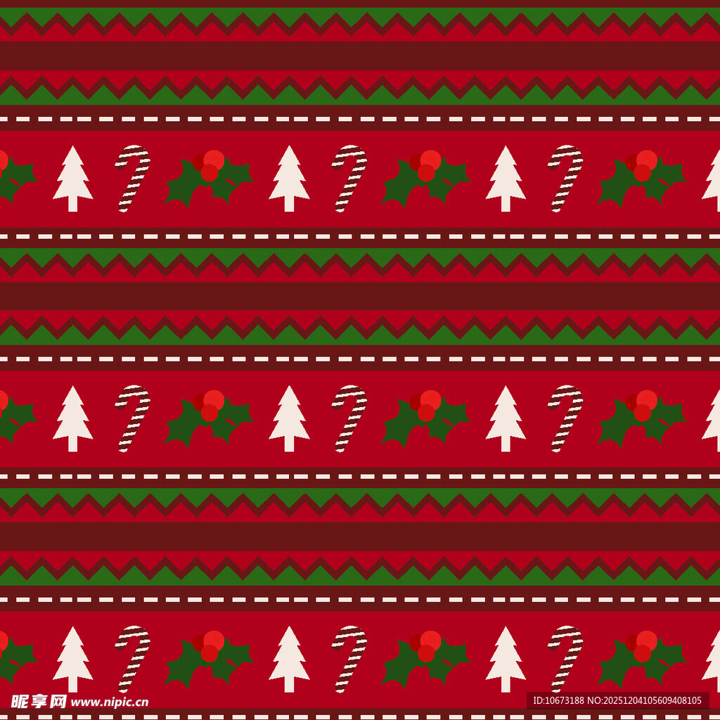 圣诞主题针织图案纹理