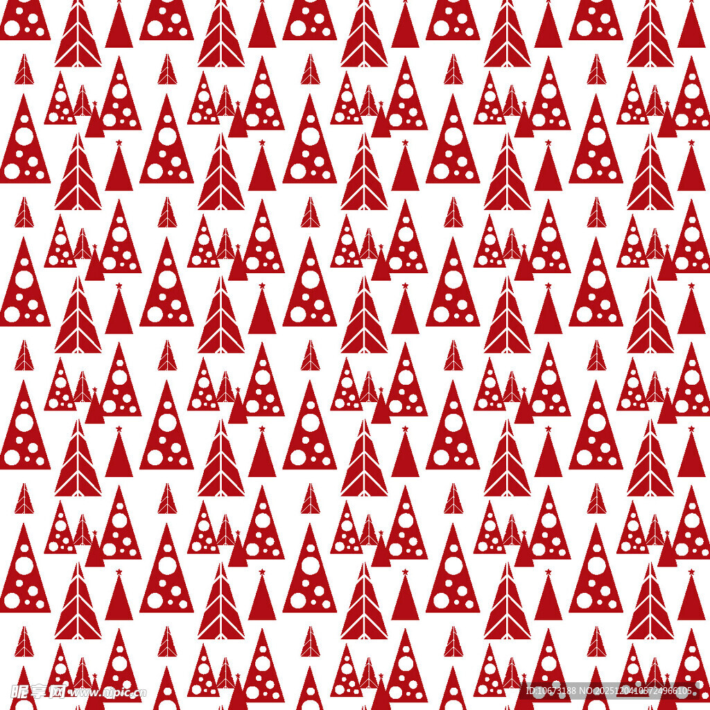 圣诞雪花铃铛图案背景