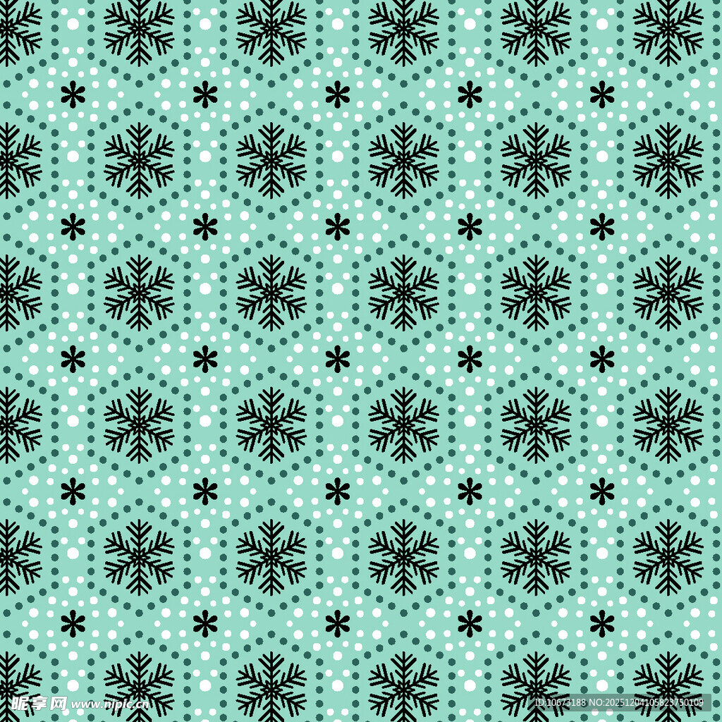 青绿色几何花纹图案背景