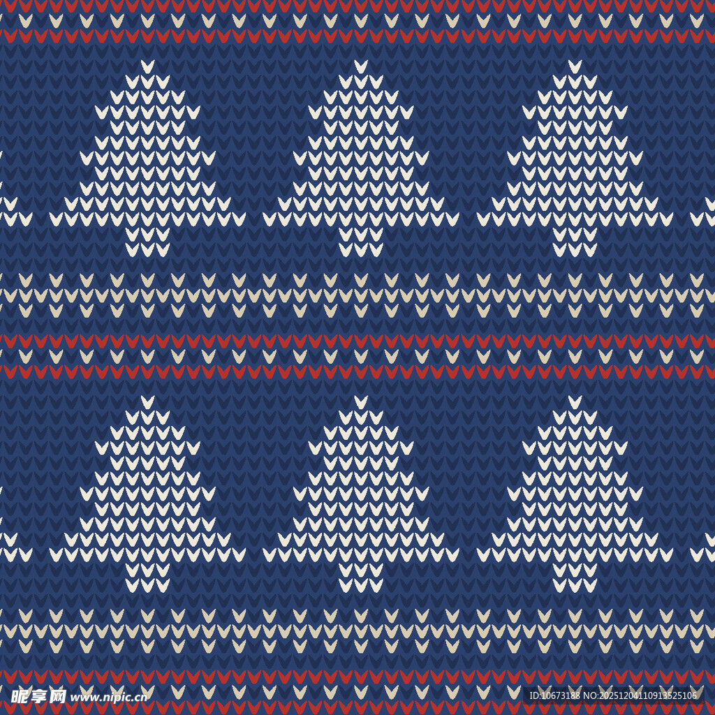 圣诞风针织图案纹理