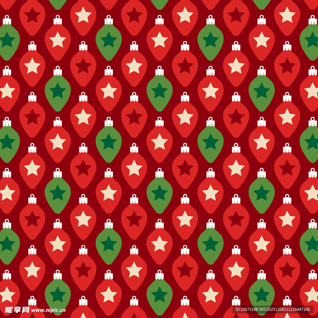 圣诞风红色图案背景纹理