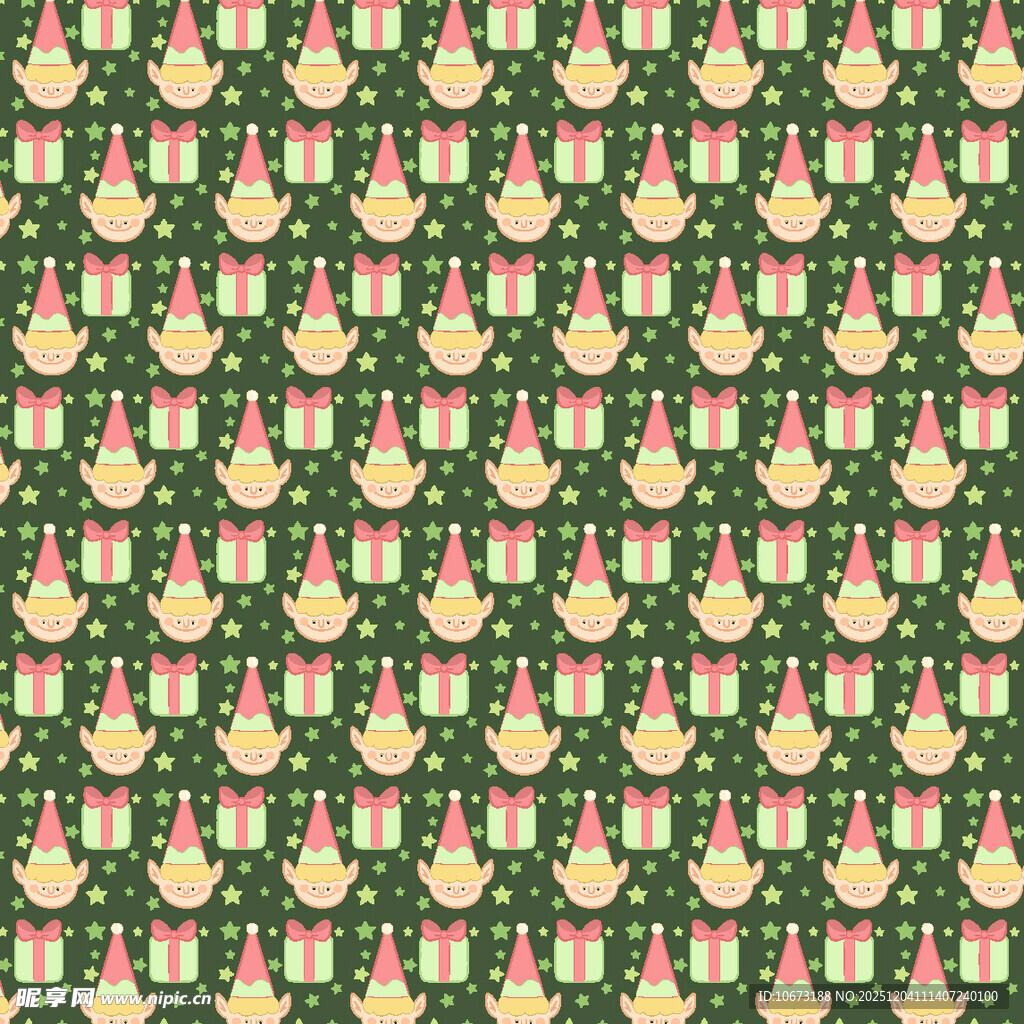 复古风鸭子图案背景纹理