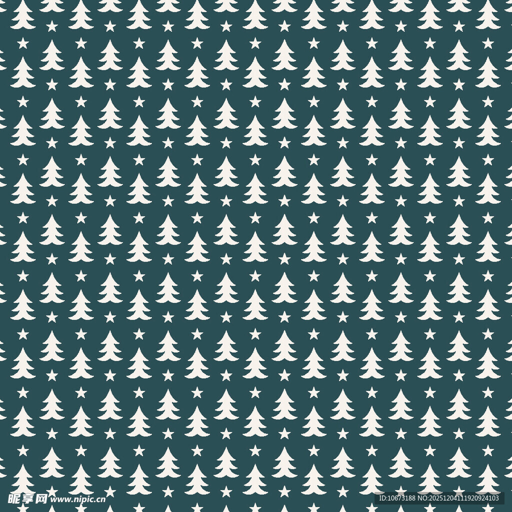 圣诞小树图案背景纹理