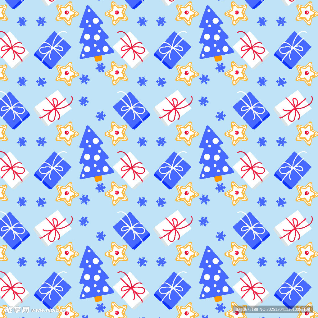 圣诞主题图案背景