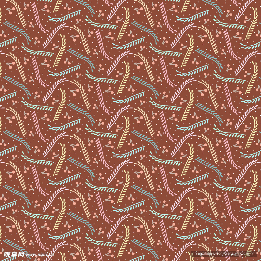 复古几何花纹图案