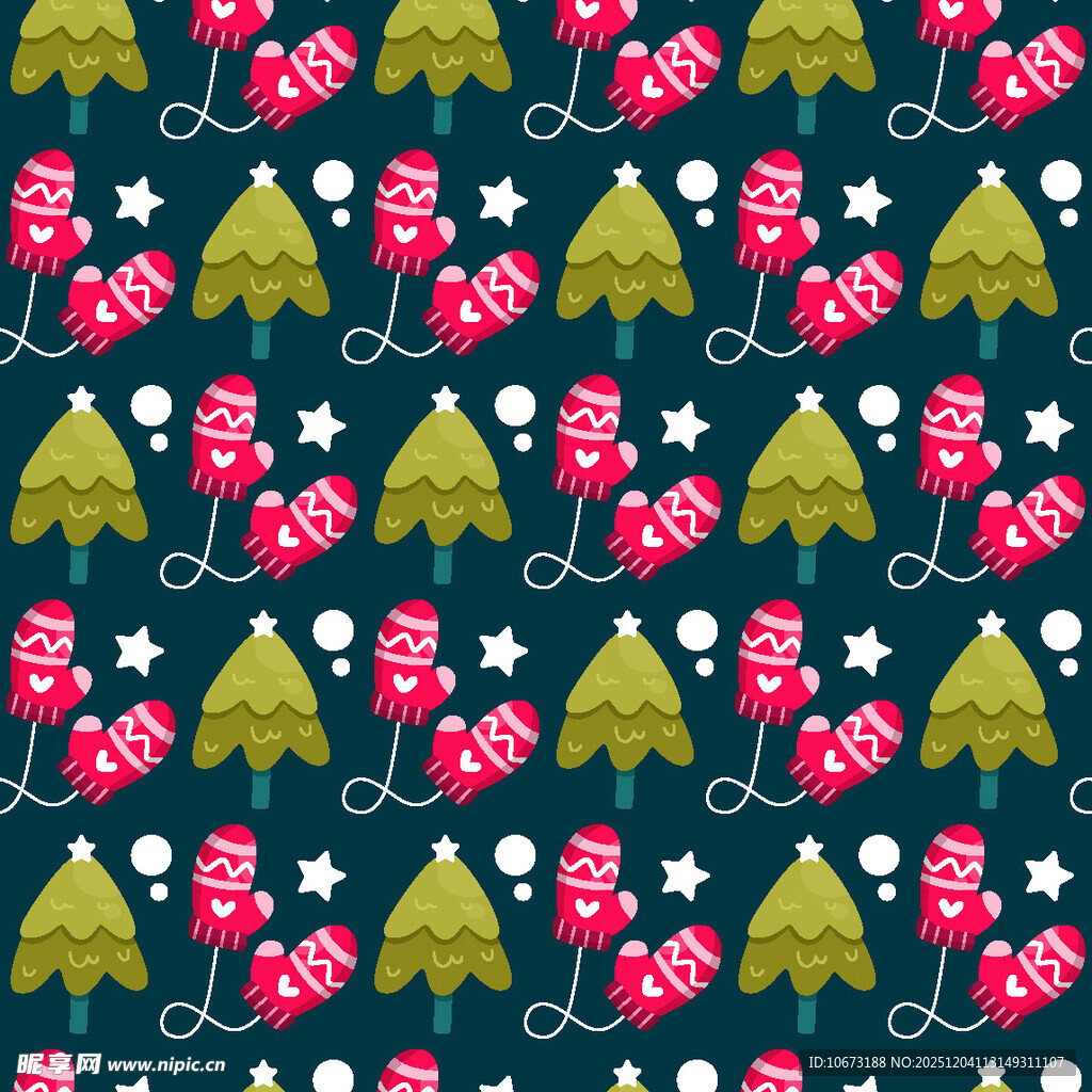 圣诞主题图案背景