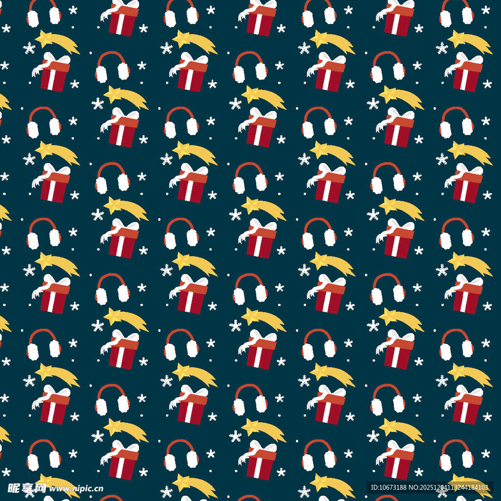 圣诞主题节日图案背景