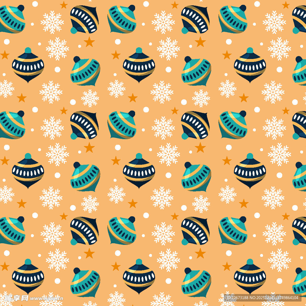 圣诞装饰图案背景图