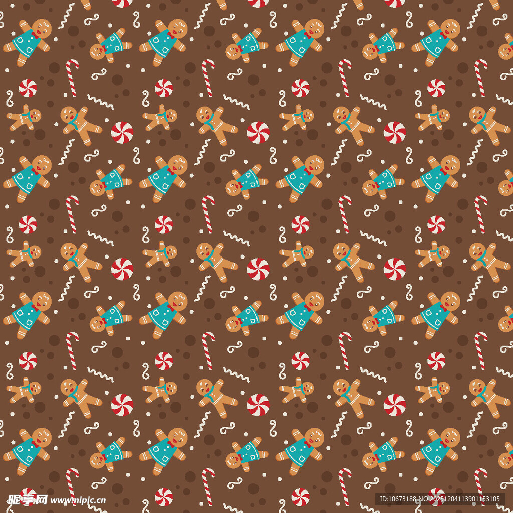 复古碎花图案布料纹理