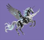 机械独角兽展翅飞翔