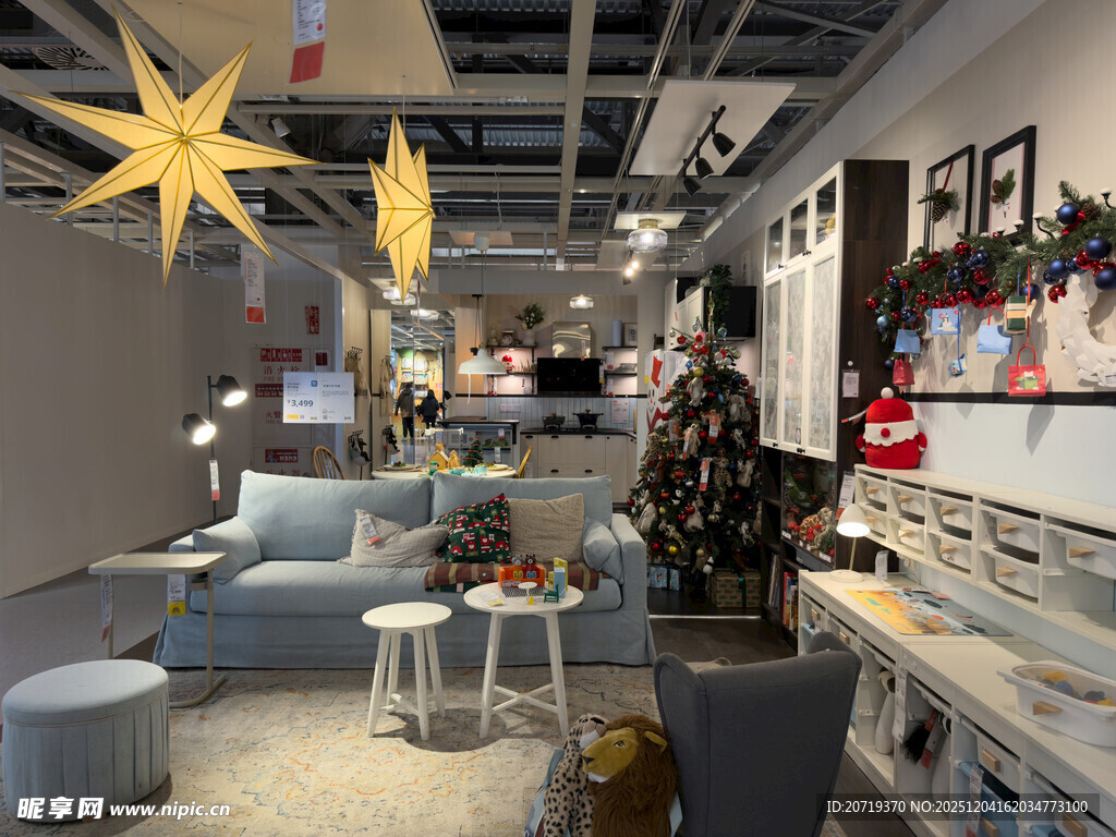 时尚家居店的温馨陈列场景