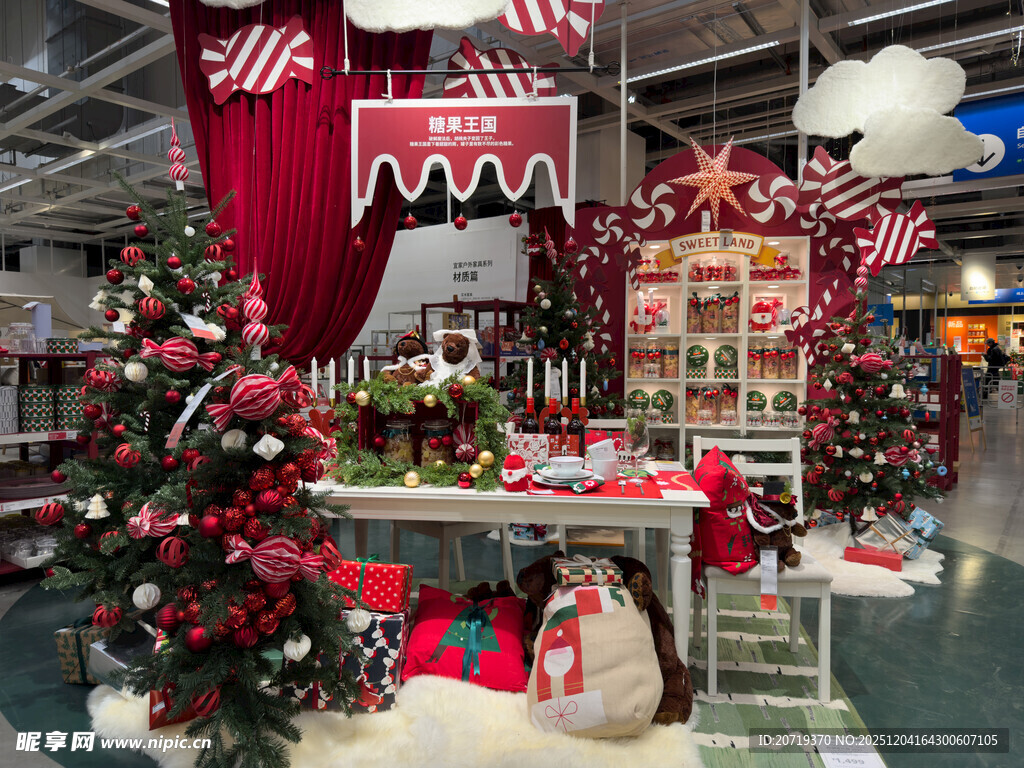 圣诞主题精美装饰场景