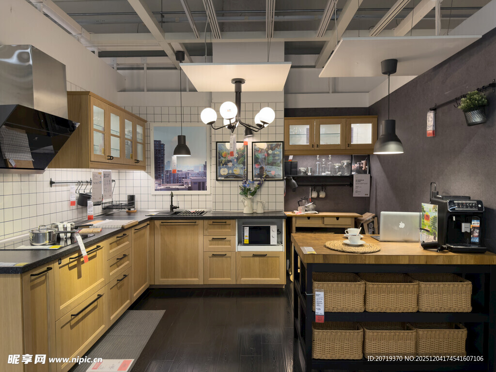 现代简约风格开放式厨房