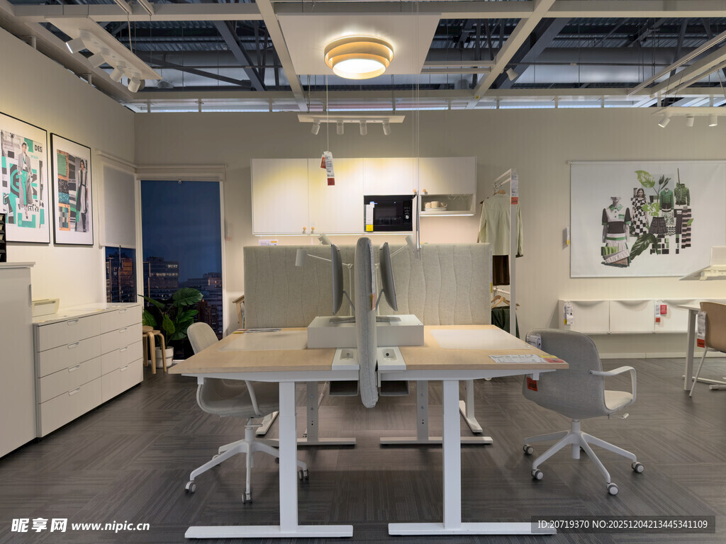 现代简约风办公空间展示