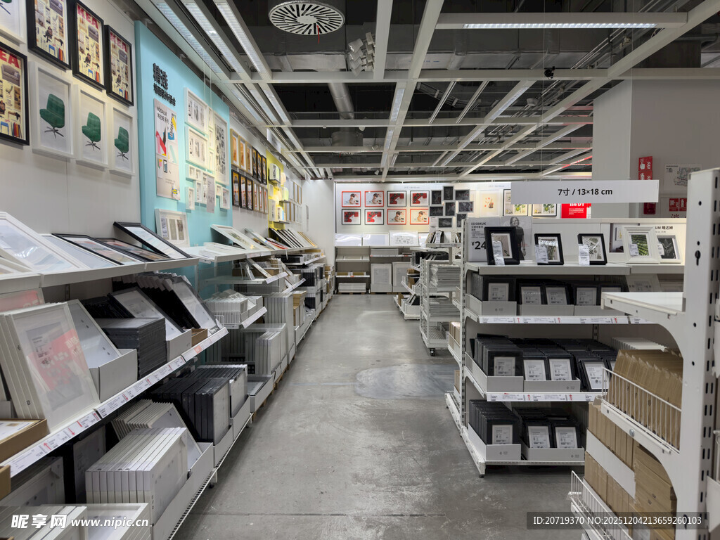 家居店的画框