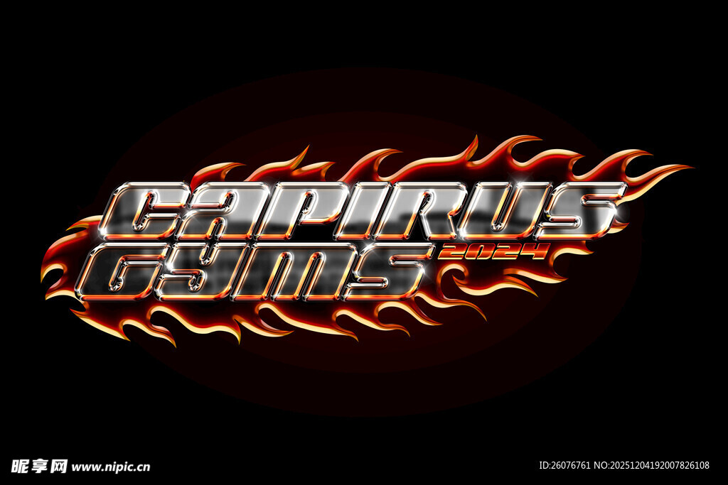 3D立体字体样式图片