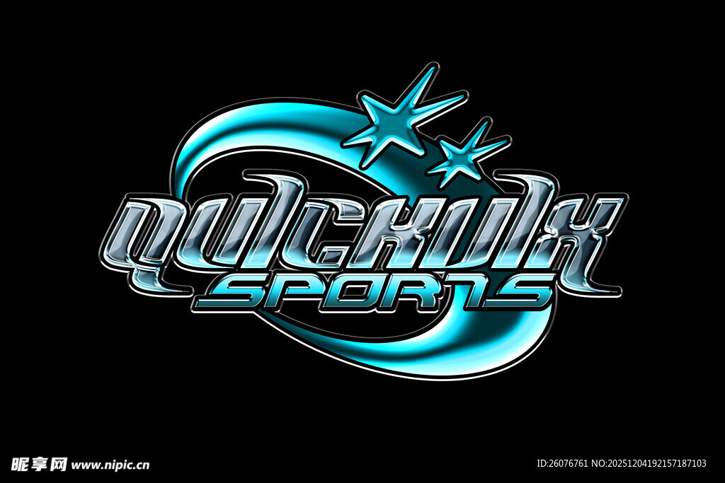 3D立体字体样式图片