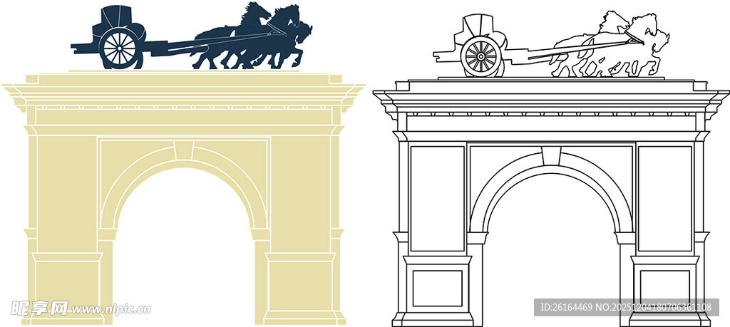 嘉峪关紫轩庄园矢量图