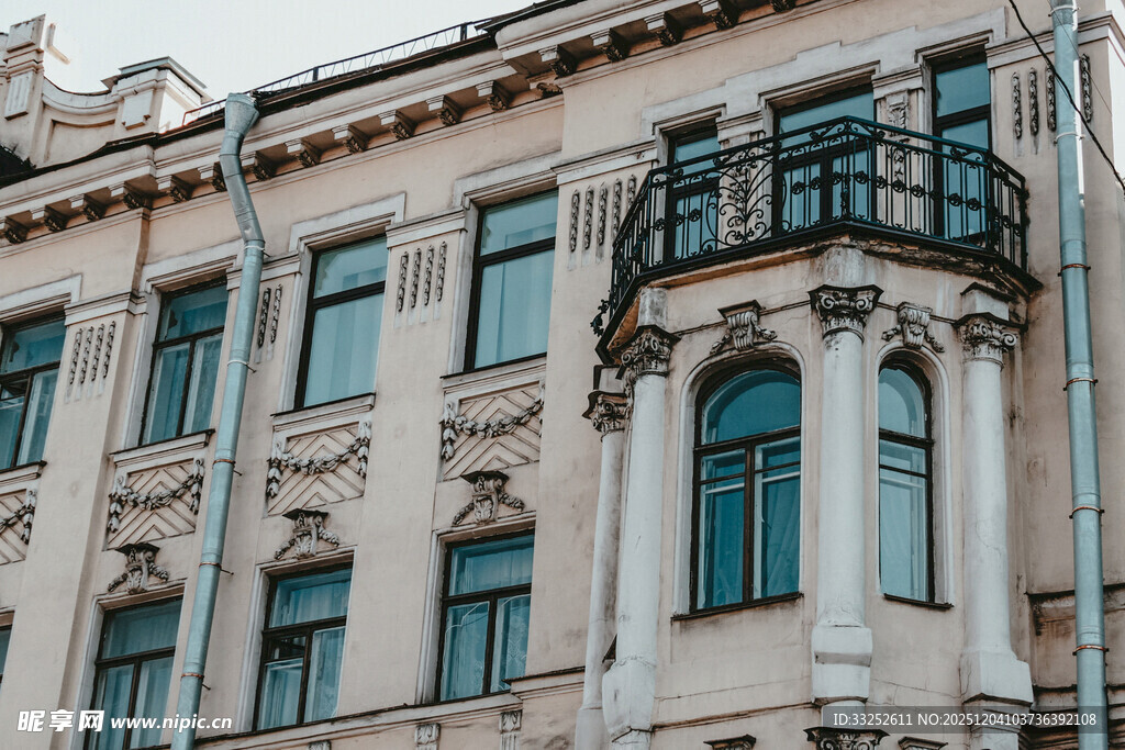 欧式古典风格建筑外观