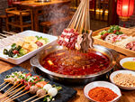 丰盛火锅烧烤美食盛宴