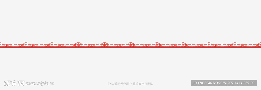 简约红色线条装饰元素
