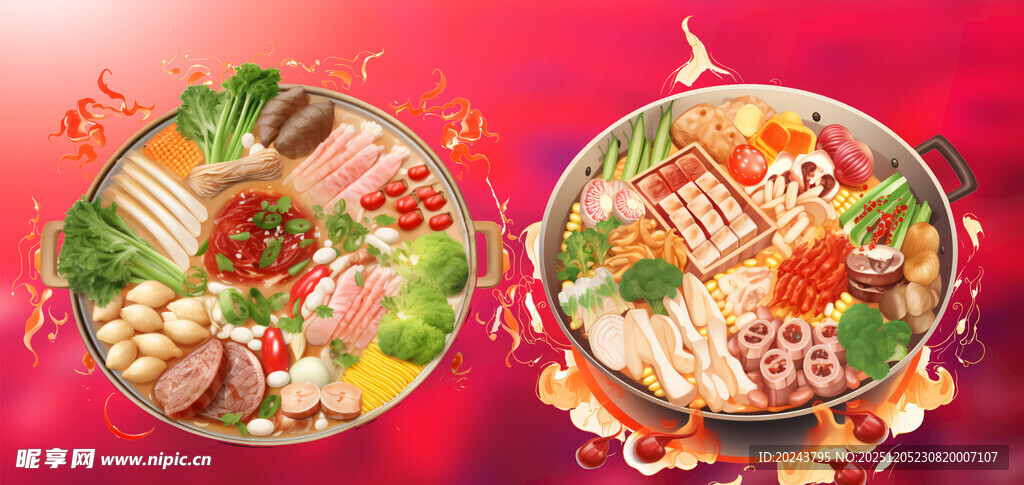 热气腾腾的美味火锅盛宴