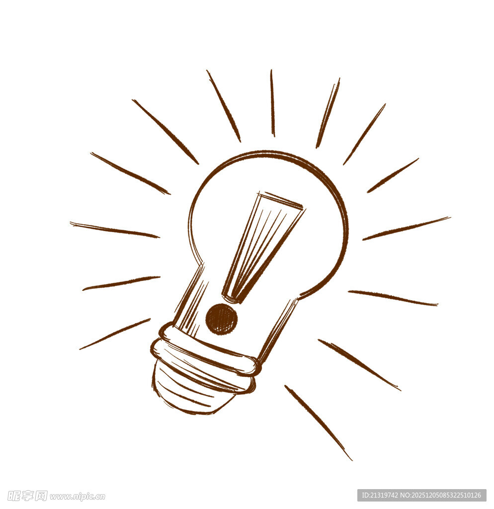 灯泡插画