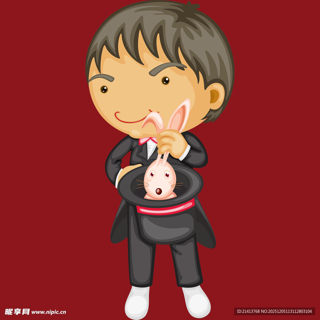 魔术师与兔子的奇妙瞬间