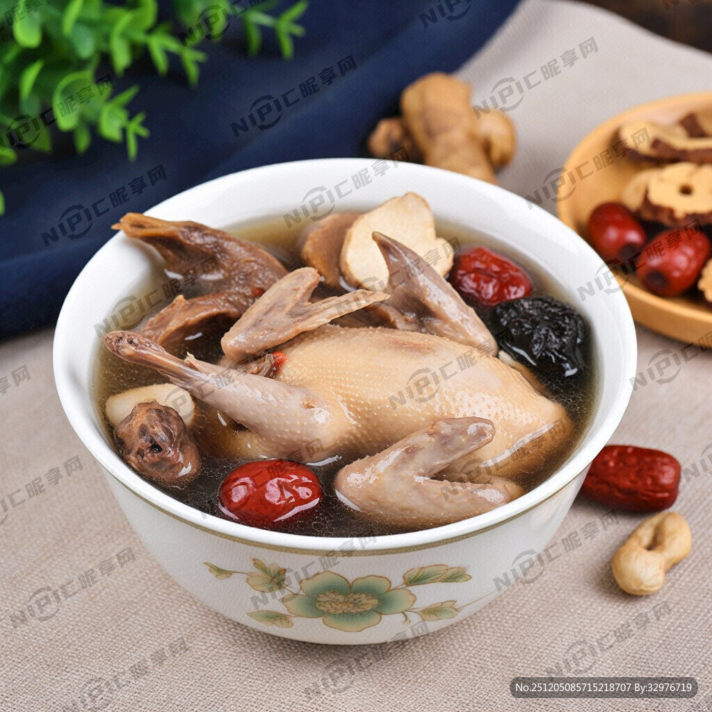 巴戟熟地炖鹧鸪