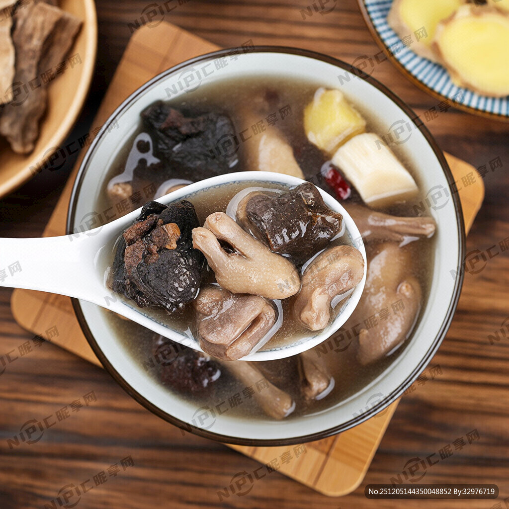 巴戟熟地炖鹧鸪汤 巴戟肉 山药