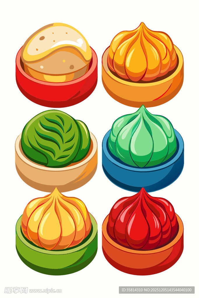 多彩美味的中式特色小笼包