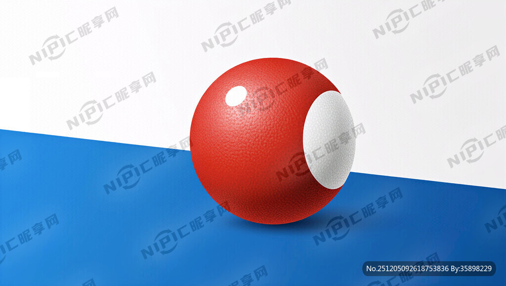 乒乓球文化墙矢量图