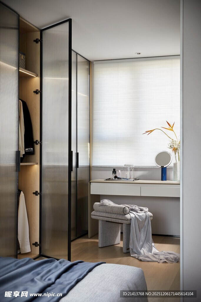 现代简约风卧室一角