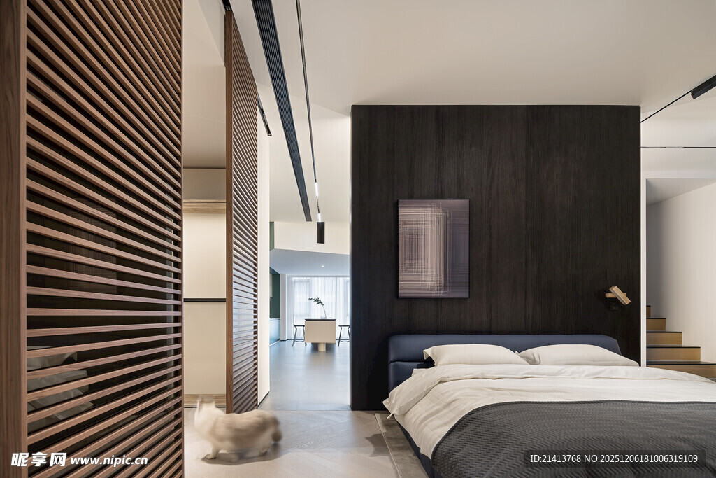 现代简约风卧室室内设计