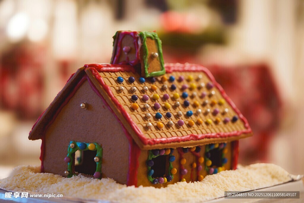 精美圣诞姜饼屋