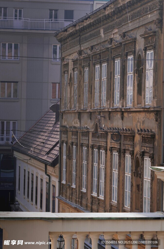 古罗马建筑遗迹景观