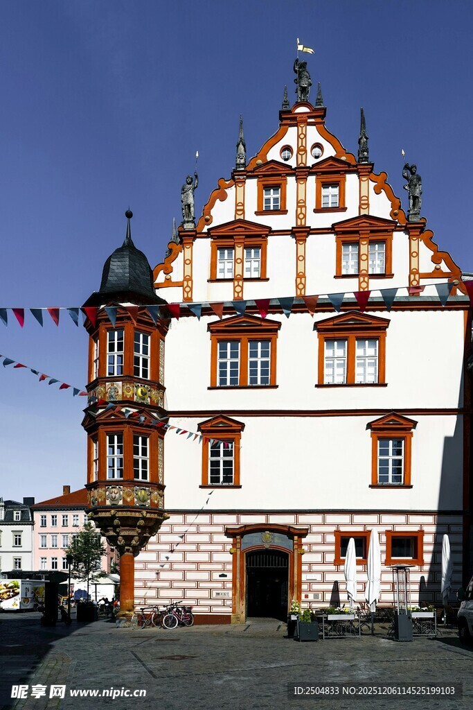 欧式精美古建筑外观