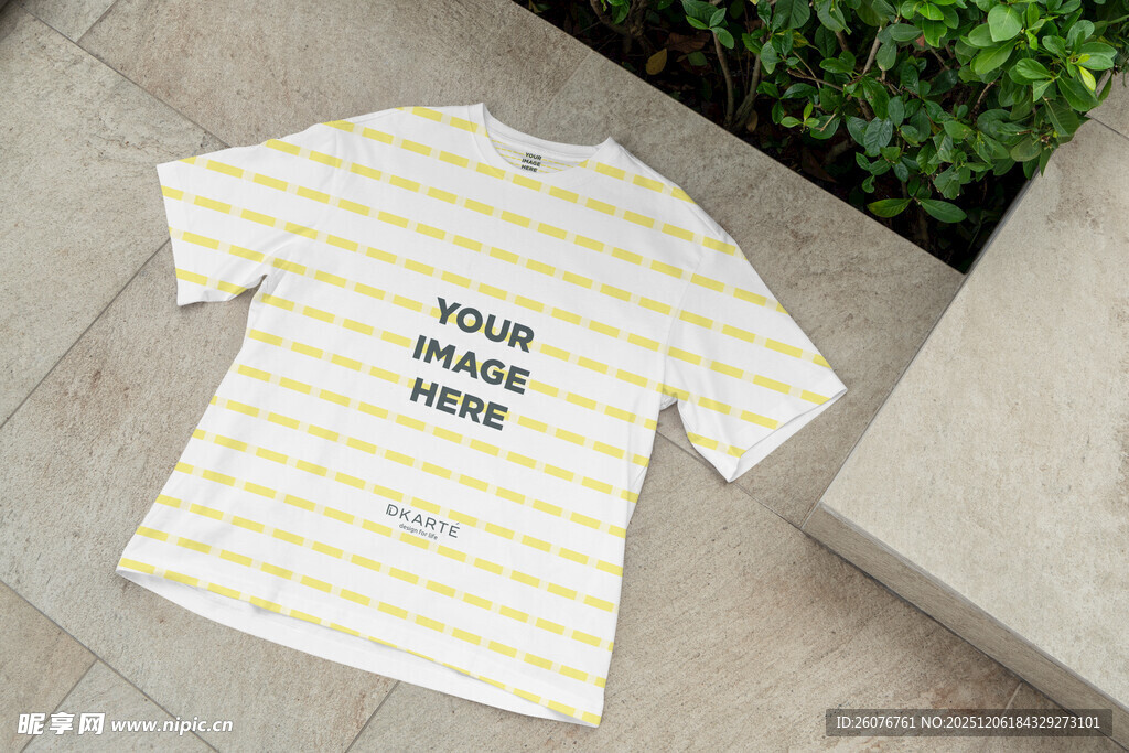 短袖样机图片