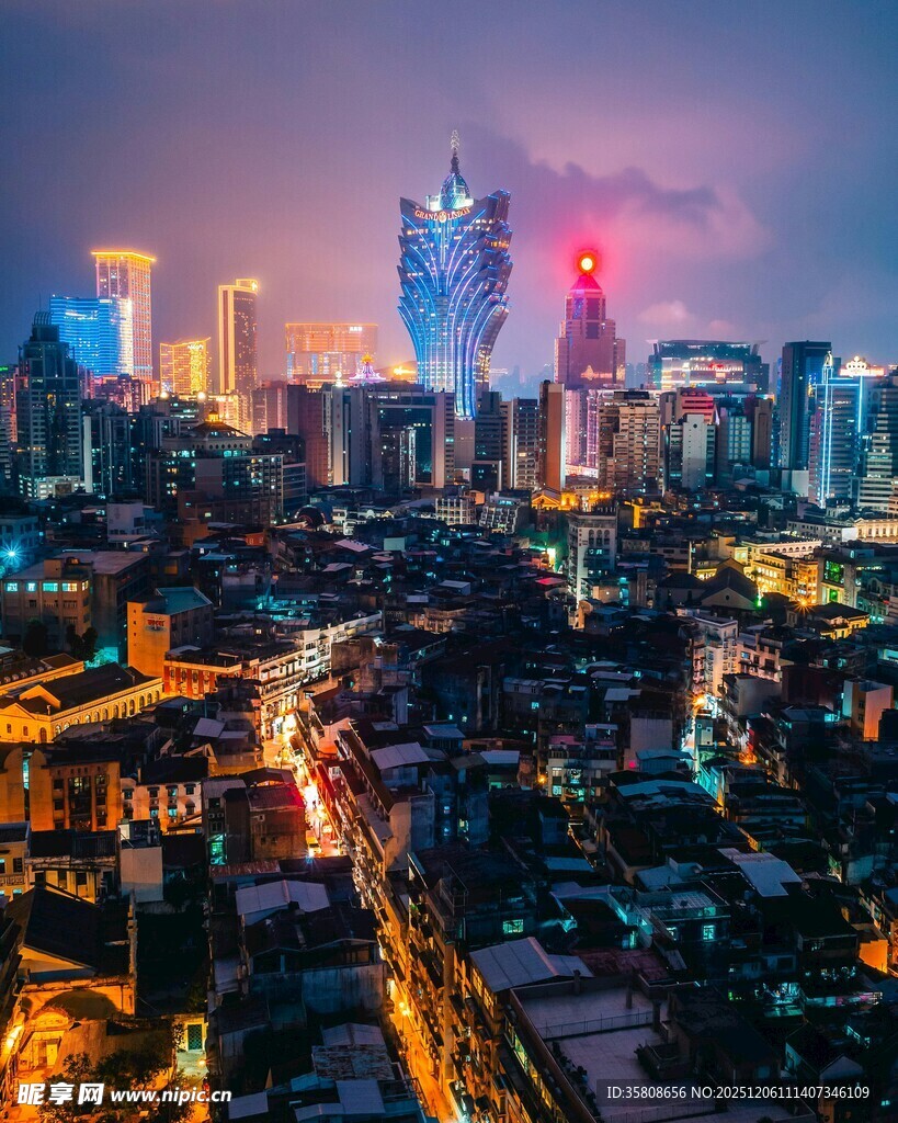 澳门夜景