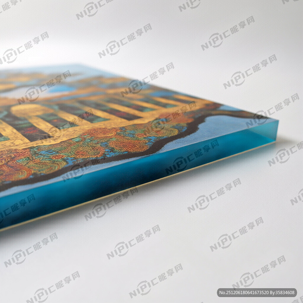 布金亚克力底图