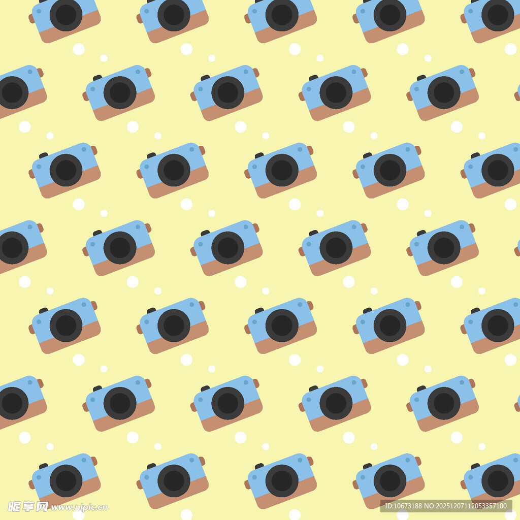 黄色背景上的眼睛图案