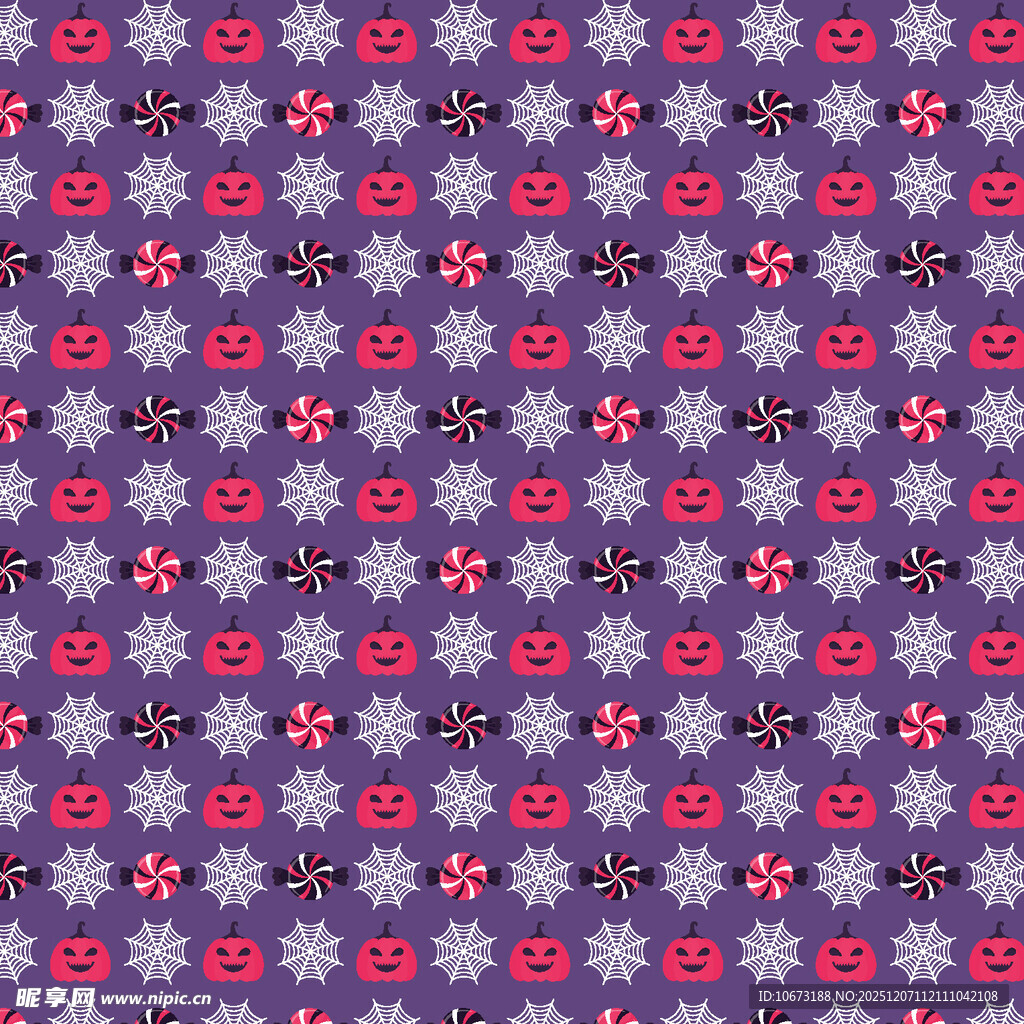 紫色底花卉图案纹理